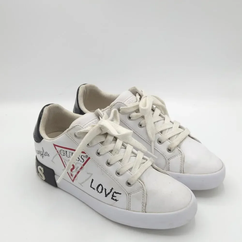 Guess  Pathin Women's White  Sneakers Size 6
